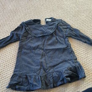 Buho charcoal grey dress